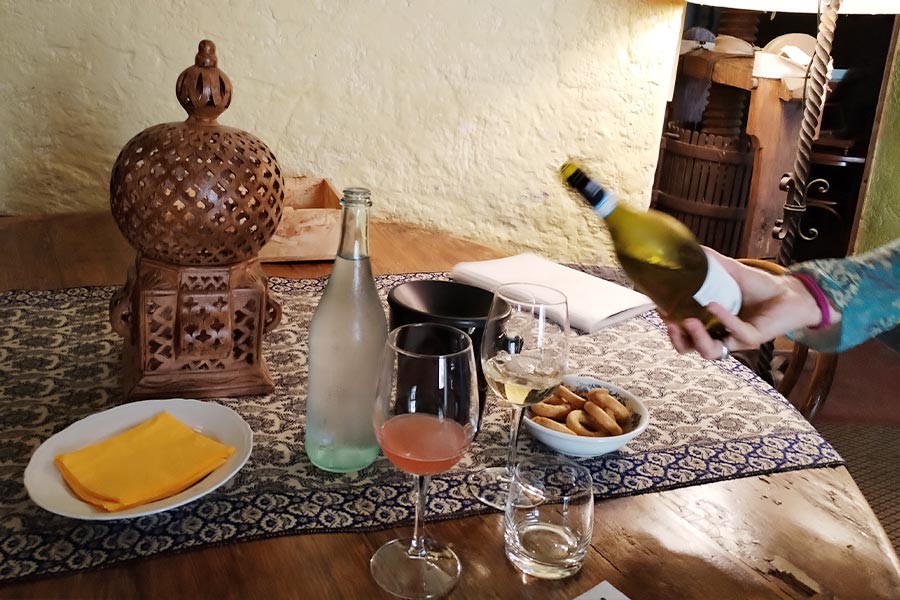 Dégustation de vins de Campanie